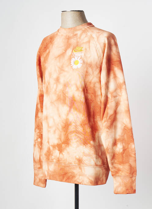 Sweat-shirt marron NIKE pour homme