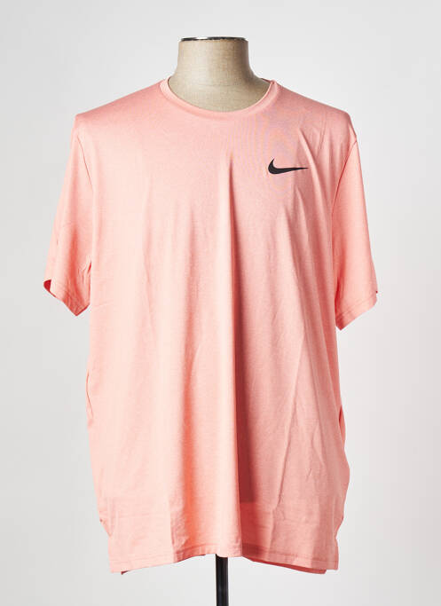 T-shirt orange NIKE pour homme