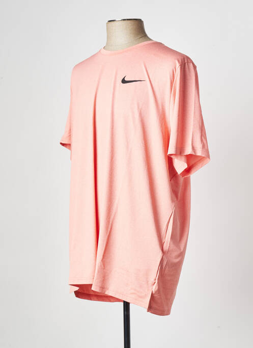 T-shirt orange NIKE homme