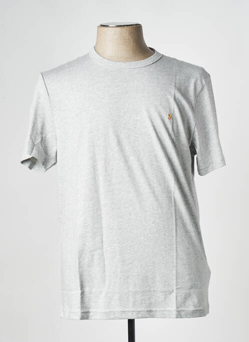 T-shirt gris FARAH pour homme