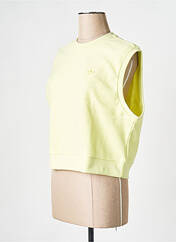 Sweat-shirt vert ADIDAS pour femme seconde vue