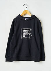 Sweat-shirt à capuche noir FILA pour garçon seconde vue