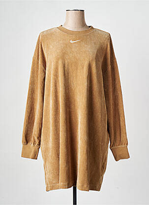 Robe courte beige NIKE femme