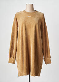 Robe courte beige NIKE femme