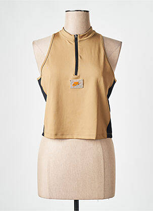 Top beige NIKE pour femme