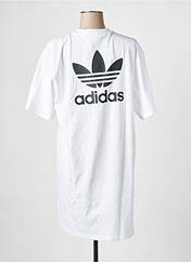 Robe courte blanc ADIDAS pour femme seconde vue