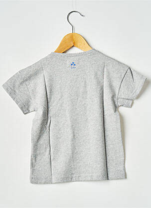 T-shirt col rond gris ARSENE ET LES PIPELETTES garçon