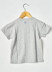 T-shirt gris ARSENE ET LES PIPELETTES pour garçon seconde vue