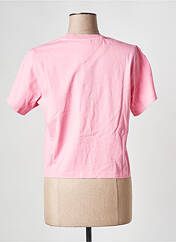 T-shirt rose TOMMY HILFIGER pour femme seconde vue
