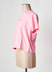 T-shirt rose TOMMY HILFIGER pour femme seconde vue