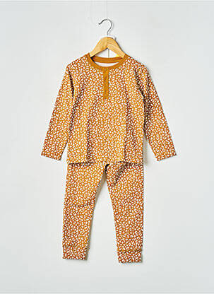 Pyjama col rond jaune LIEWOOD enfant