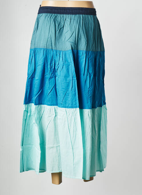 Jupe longue bleu LEON & HARPER pour femme