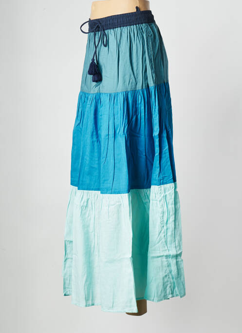 Jupe longue bleu LEON & HARPER pour femme