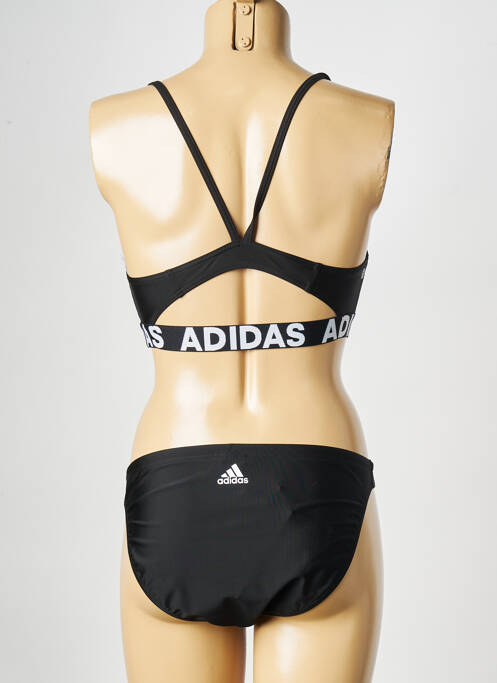 Maillot de bain 2 pièces noir ADIDAS pour femme