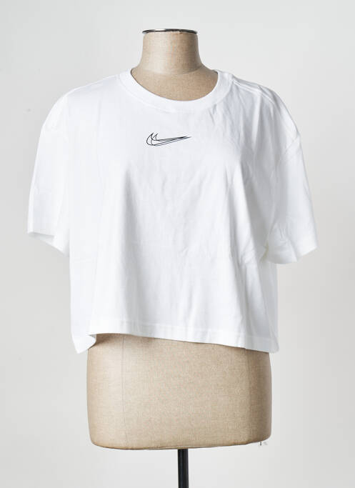T-shirt blanc NIKE pour femme