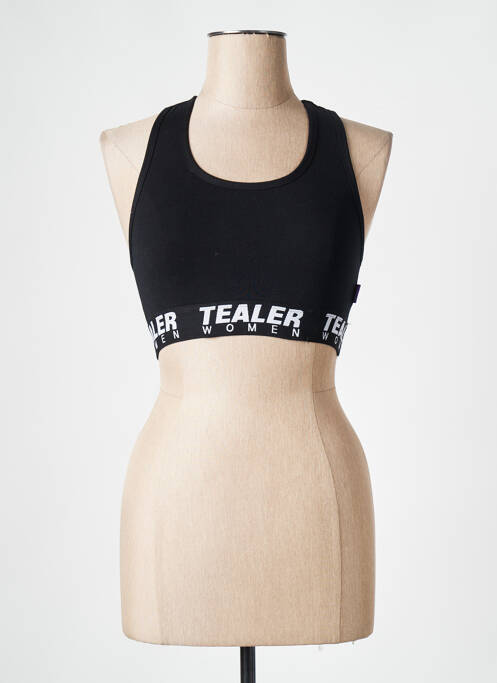 Top noir TEALER pour femme