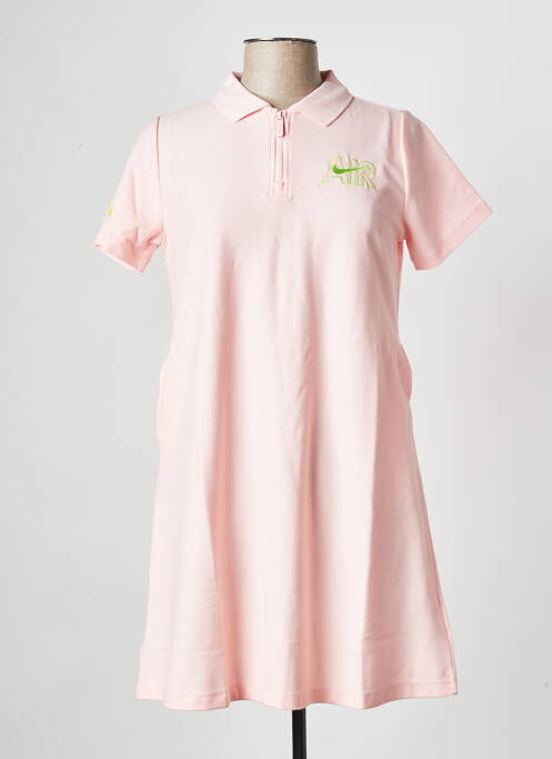 Robe courte rose NIKE pour fille