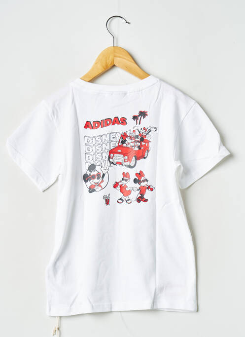 T-shirt blanc ADIDAS pour enfant