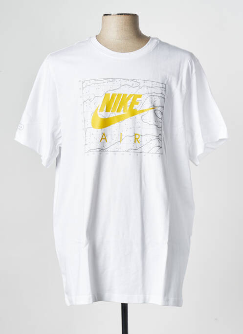 T-shirt blanc NIKE pour homme