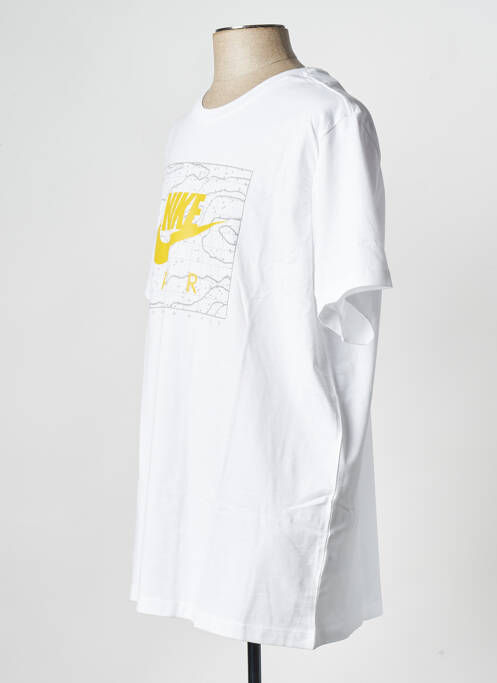 T-shirt blanc NIKE homme