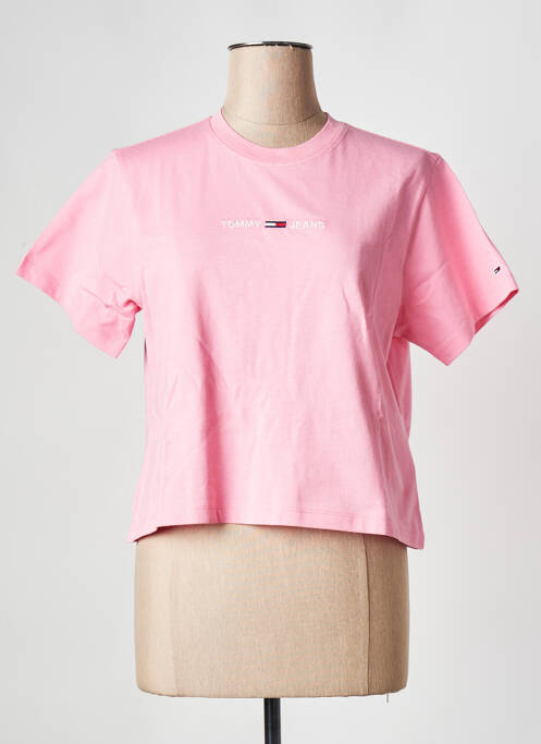 T-shirt rose TOMMY HILFIGER pour femme