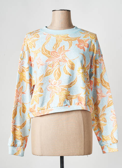 Sweat-shirt jaune ROXY pour femme