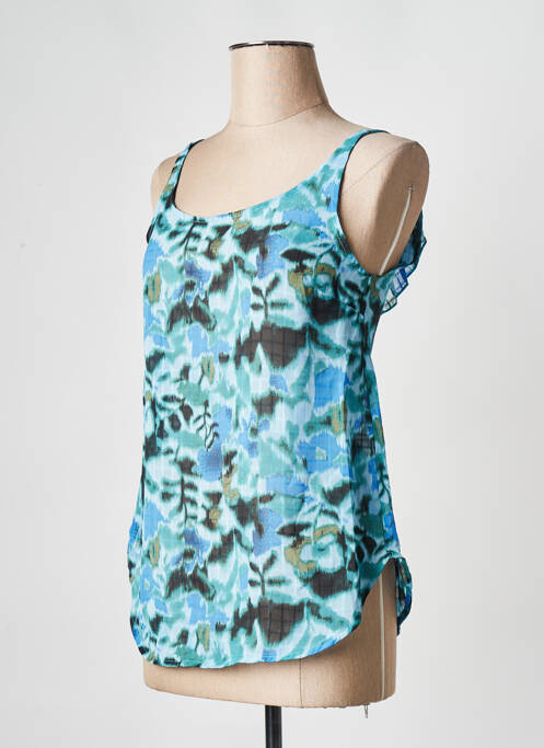 Débardeur vert SEE U SOON pour femme