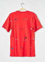 T-shirt rouge NIKE pour homme seconde vue