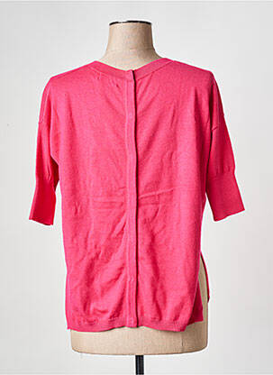 Pull col rond rose SEE U SOON femme