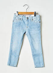 Jeans coupe slim bleu TOMMY HILFIGER pour fille seconde vue