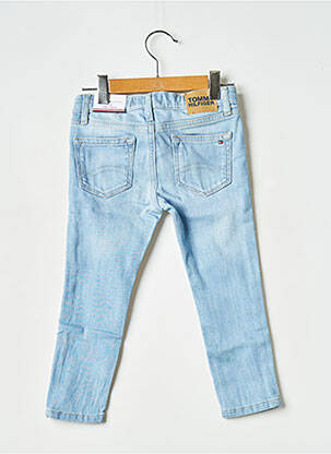 Jeans coupe slim bleu TOMMY HILFIGER fille