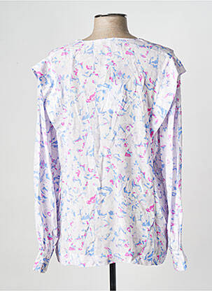 Top col v violet SUNCOO femme