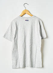 T-shirt gris FILA pour garçon seconde vue