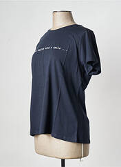T-shirt bleu LA FEE MARABOUTEE pour femme seconde vue