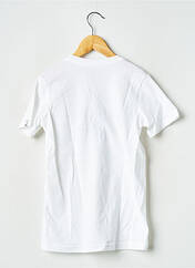 T-shirt blanc QUIKSILVER pour garçon seconde vue