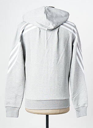 Veste casual gris ADIDAS homme