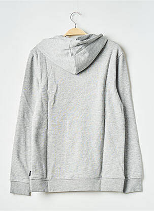 Sweat-shirt à capuche col rond gris ONLY & SONS homme