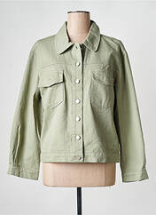 Veste en jean vert GRACE & MILA pour femme seconde vue