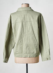 Veste en jean vert GRACE & MILA pour femme seconde vue