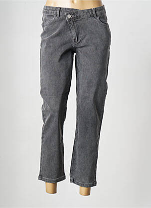 Jeans coupe droite gris VILA femme