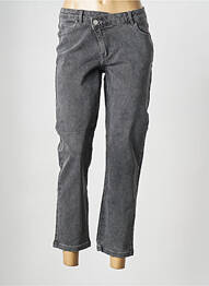 Jeans coupe droite gris VILA femme