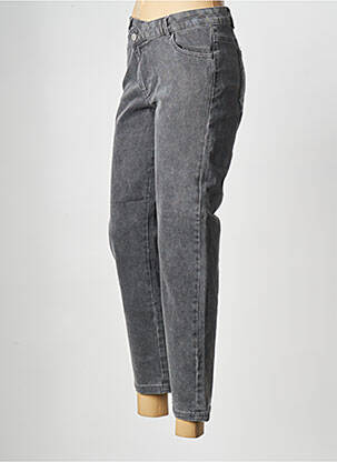 Jeans coupe droite gris VILA femme
