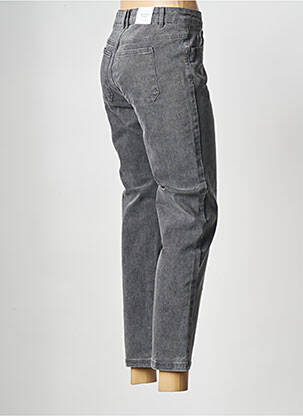 Jeans coupe droite gris VILA femme