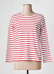 T-shirt rouge ARMOR LUX pour femme seconde vue