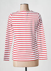 T-shirt rouge ARMOR LUX pour femme seconde vue