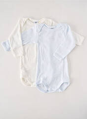 Body lingerie blanc PETIT BATEAU pour enfant seconde vue