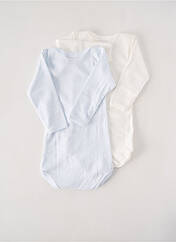 Body lingerie blanc PETIT BATEAU pour enfant seconde vue
