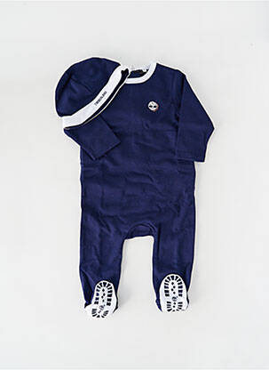 Combi-pantalon col rond bleu TIMBERLAND garçon