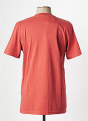 T-shirt rouge SELECTED pour homme seconde vue