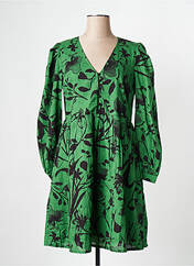 Robe courte vert OBJECT pour femme seconde vue